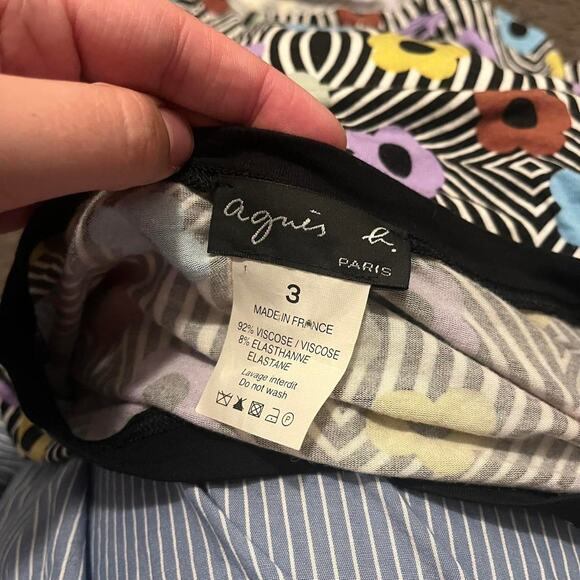 Y2K Agnes B Floral Long Sleeve Top - Picture 4 of 5